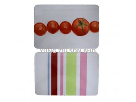 16CM*23.5CM PLASTIC CUTTING BOARD(252877/256399)